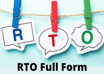 Do you Know What is RTO Full Form in English?